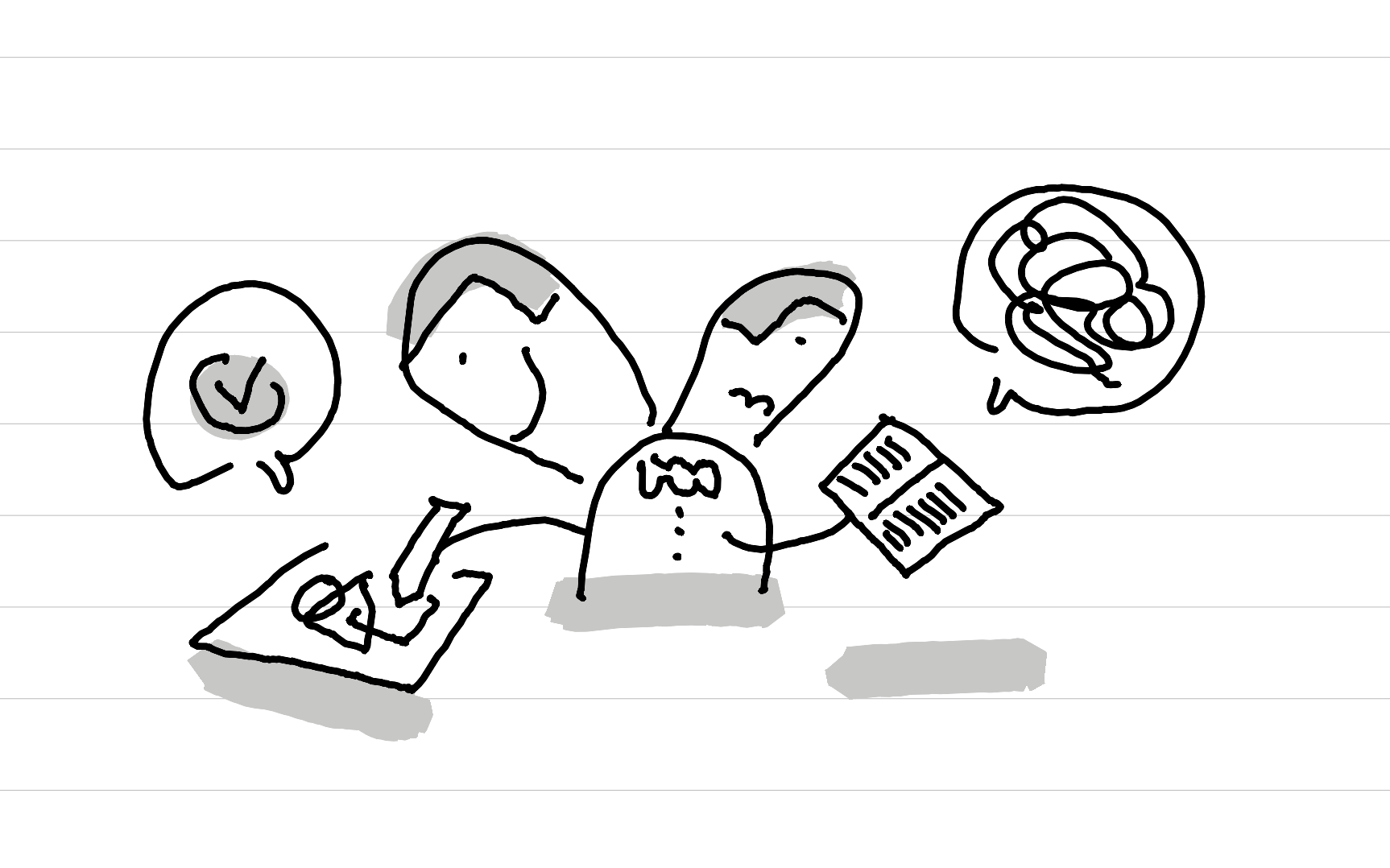 How can we help learners synthesize what they read at home?